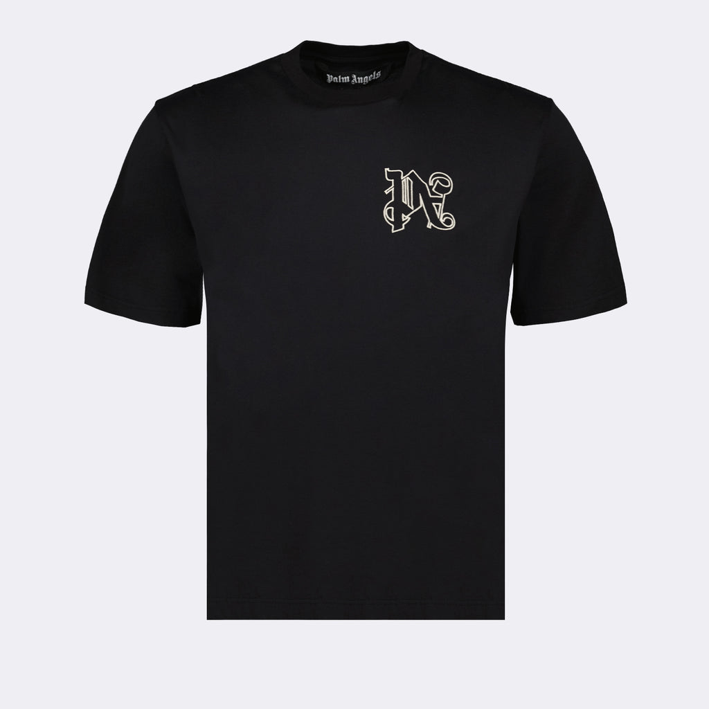 T-shirts Palm Angel monogram t-shirt Palm Angels Black Man