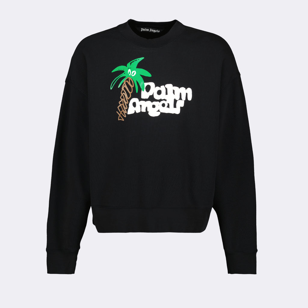 Sweatshirts Sweatshirt Sketchy classic Palm Angels Noir Homme