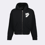Sweatshirts Sweat zippé Hunter Palm Angels Noir Homme