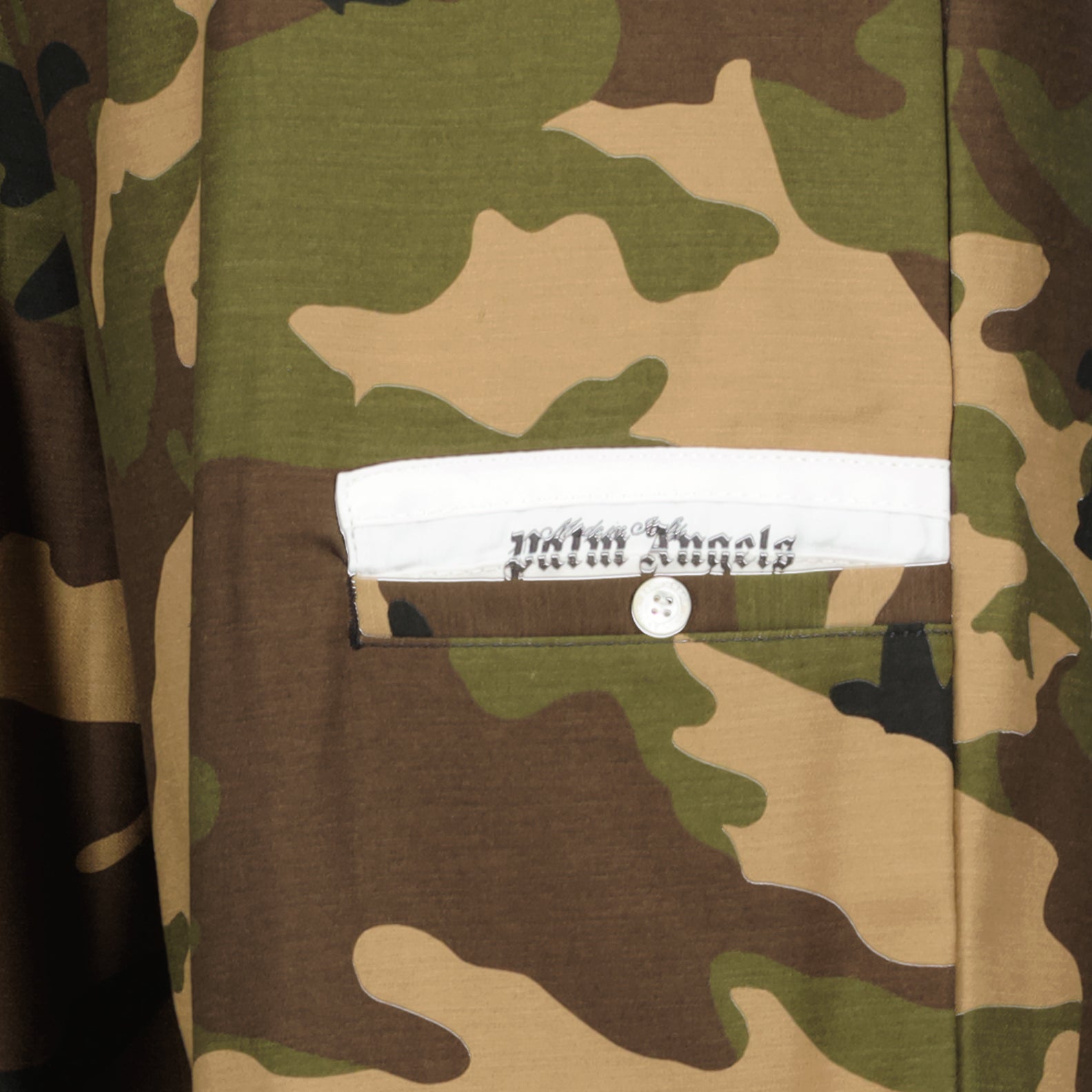 Pantalons Pantalon cargo militaire Palm Angels Kaki Homme