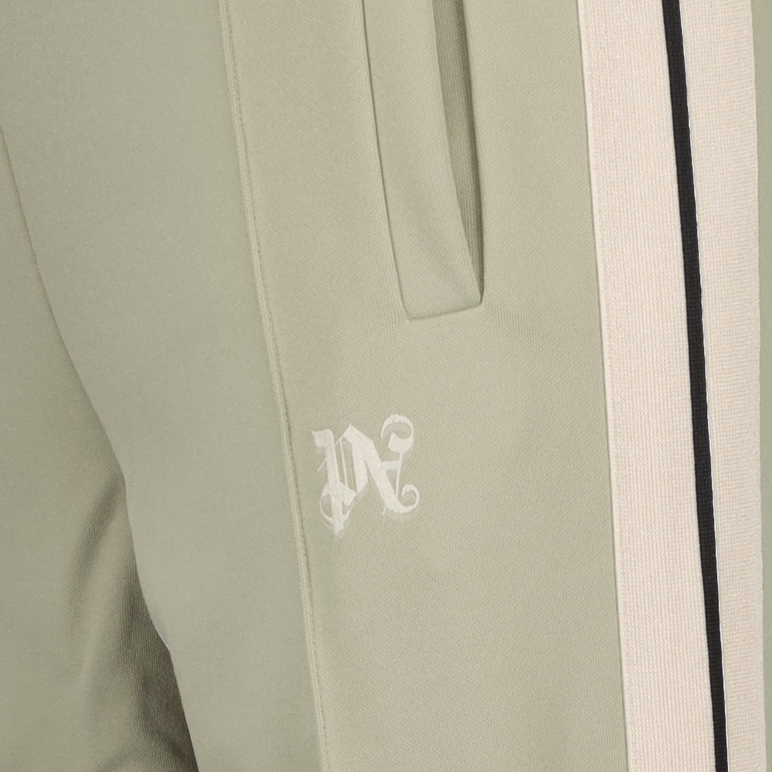 Pantalons Pantalon jogging PA monogram Palm Angels Vert Homme