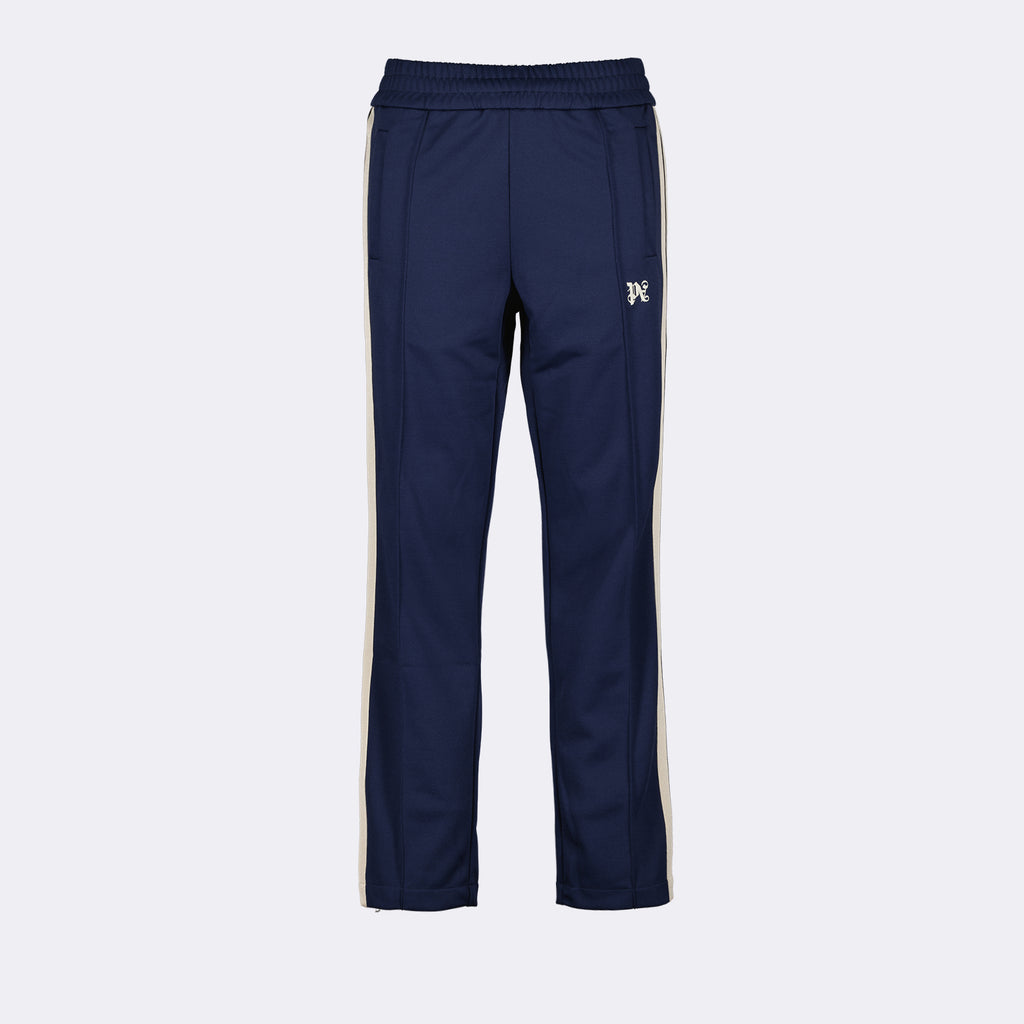 Pants PA monogram jogging pants Palm Angels Blue Man