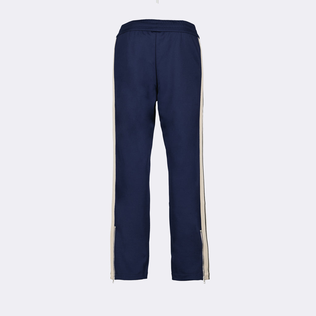 Pants PA monogram jogging pants Palm Angels Blue Man
