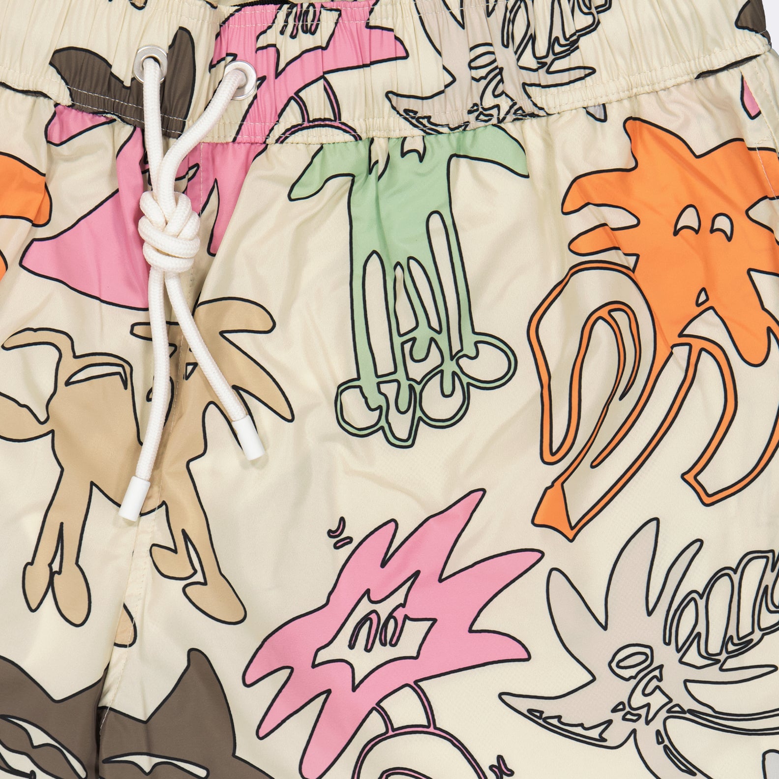 Beachwear Short de bain Palmity Palm Angels Multicolore Homme