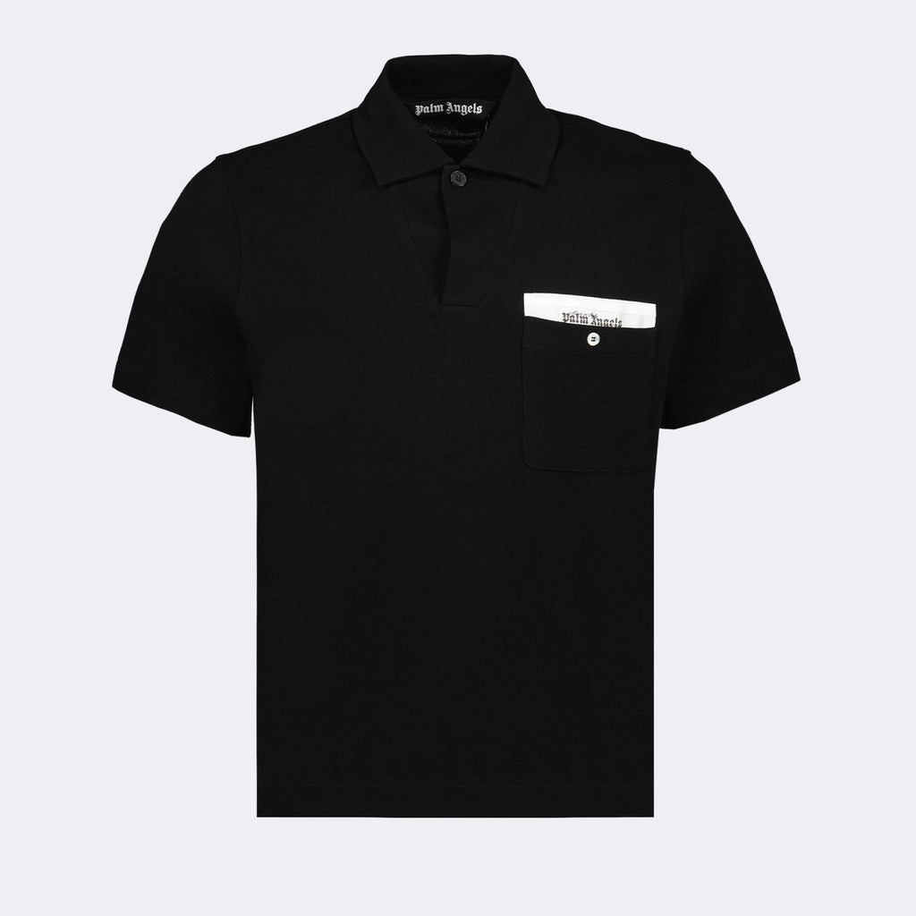 Polo Polo Sartorial Palm Angels Nero Homme
