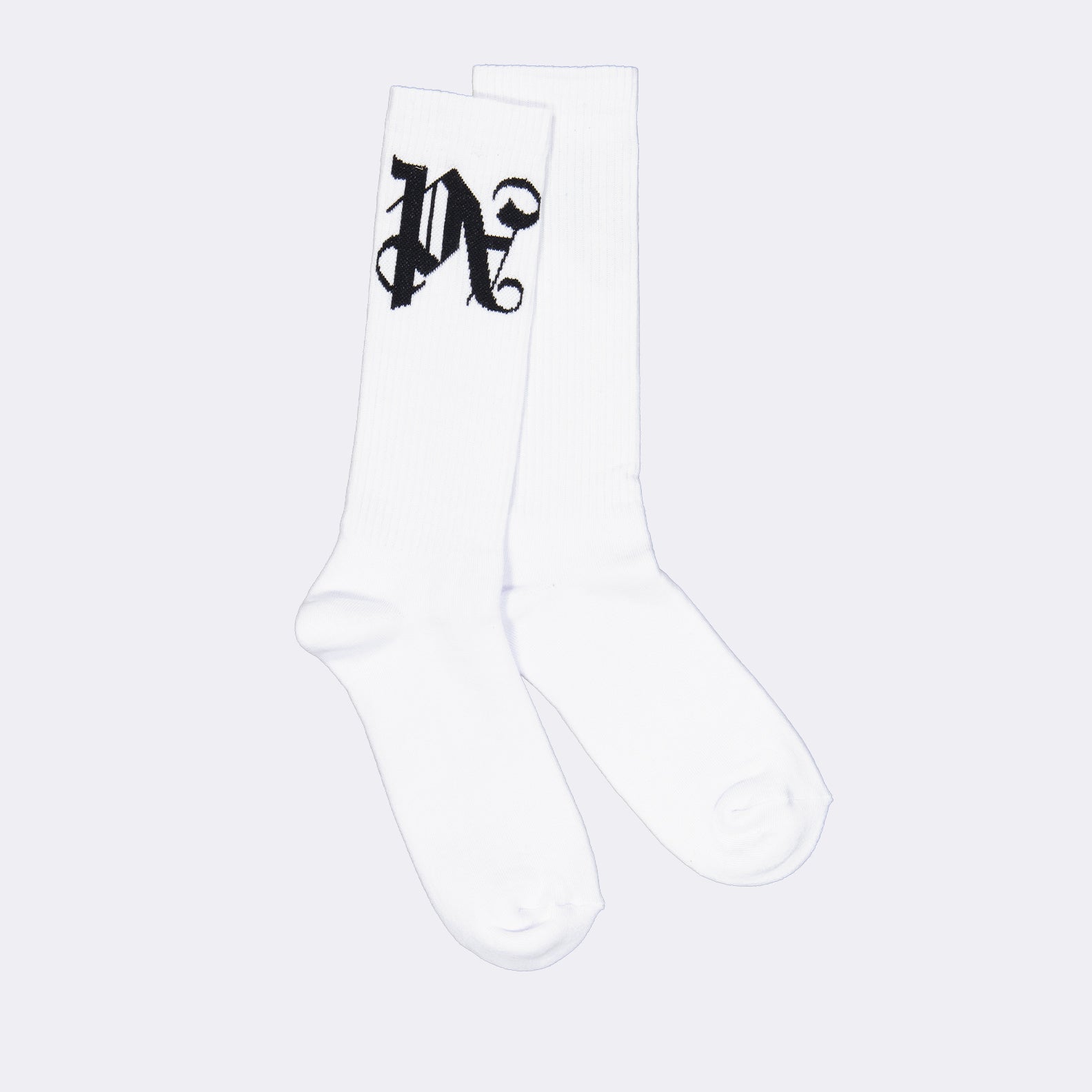 Ropa interior y homewear Chaussettes PA Monogram Palm Angels Blanco Homme
