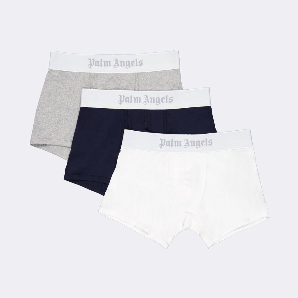 Unterwäsche und homewear Lot de boxers Palm Angels Weiß Homme
