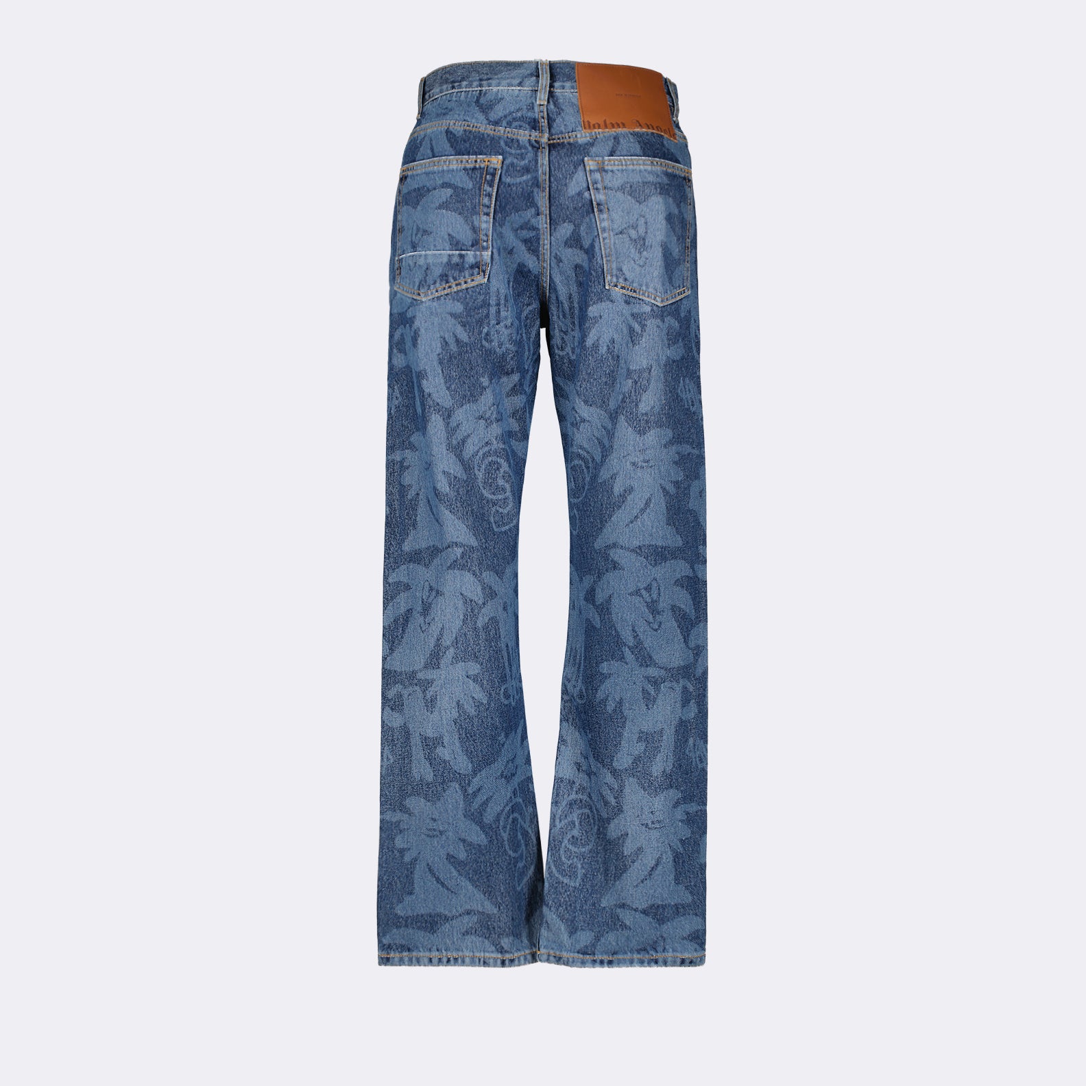 Pantalones Jean Palmity Palm Angels Azul Homme