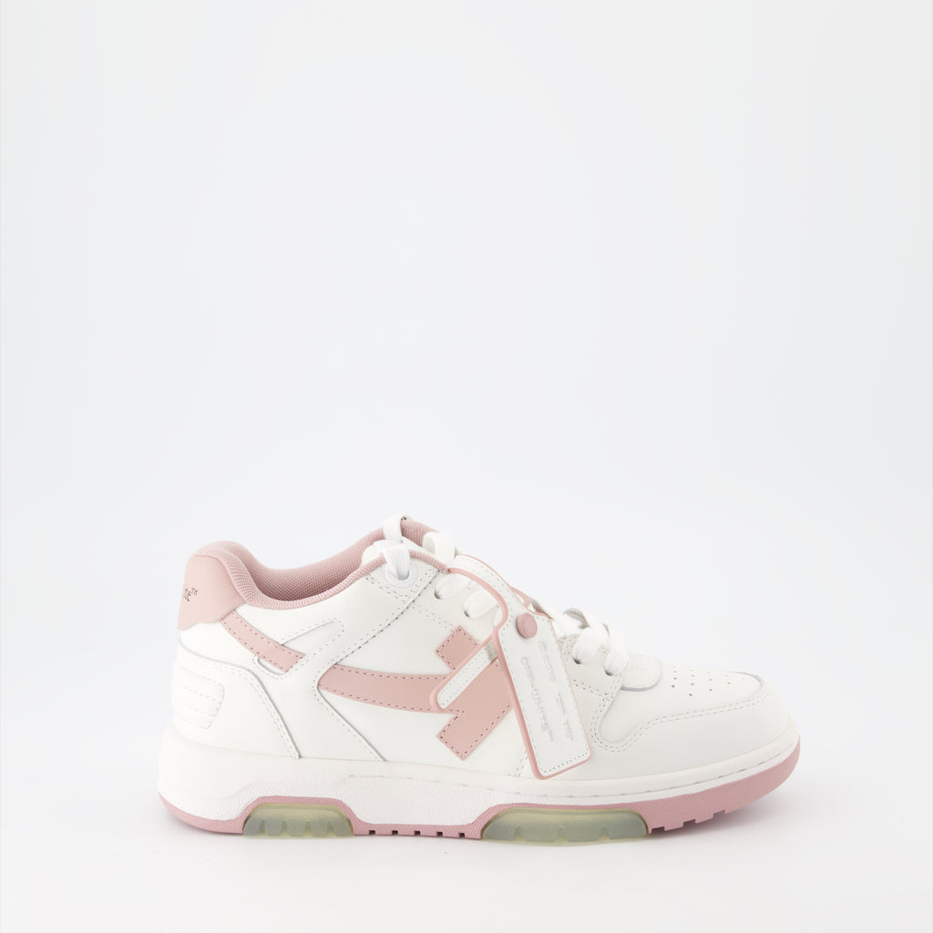 Tênis Baskets Out Of Office Off-White Rosa Femme