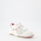 Tênis Baskets Out Of Office Off-White Rosa Femme