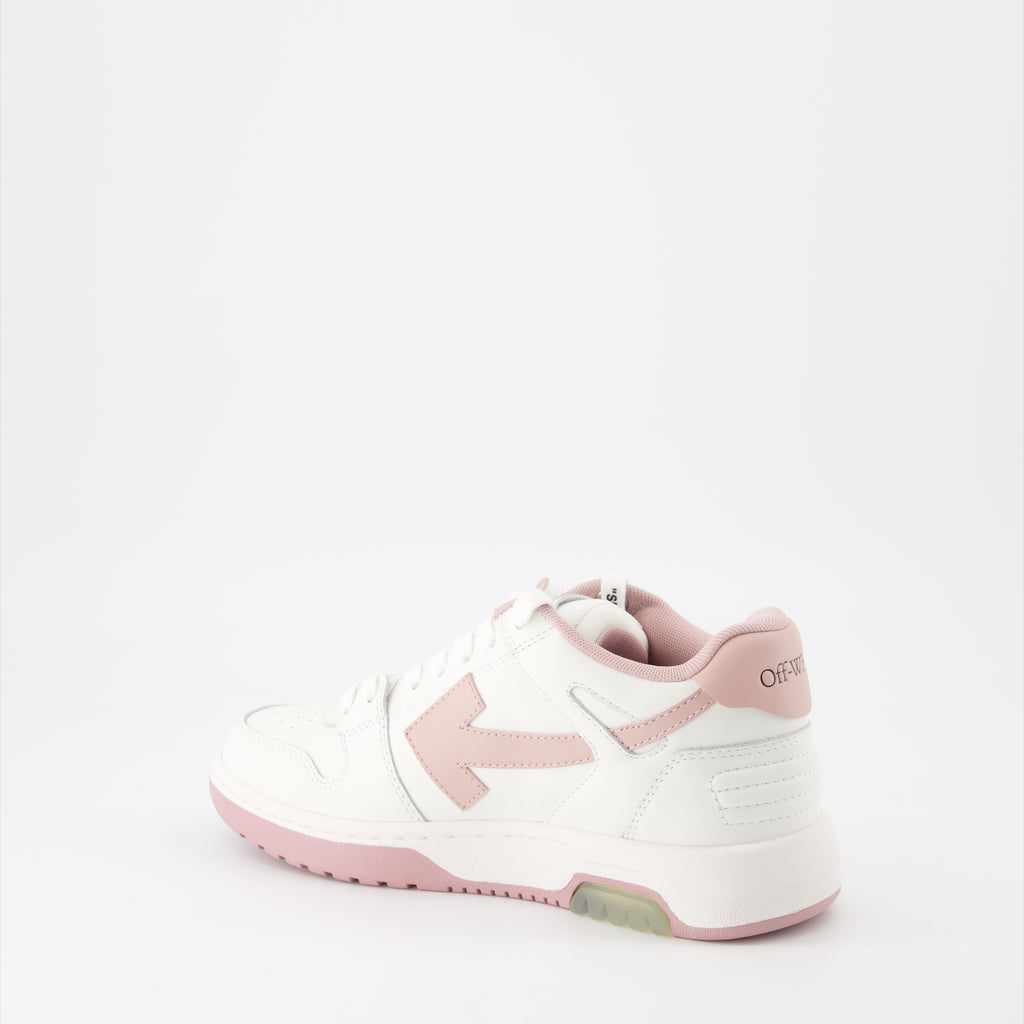 Tênis Baskets Out Of Office Off-White Rosa Femme