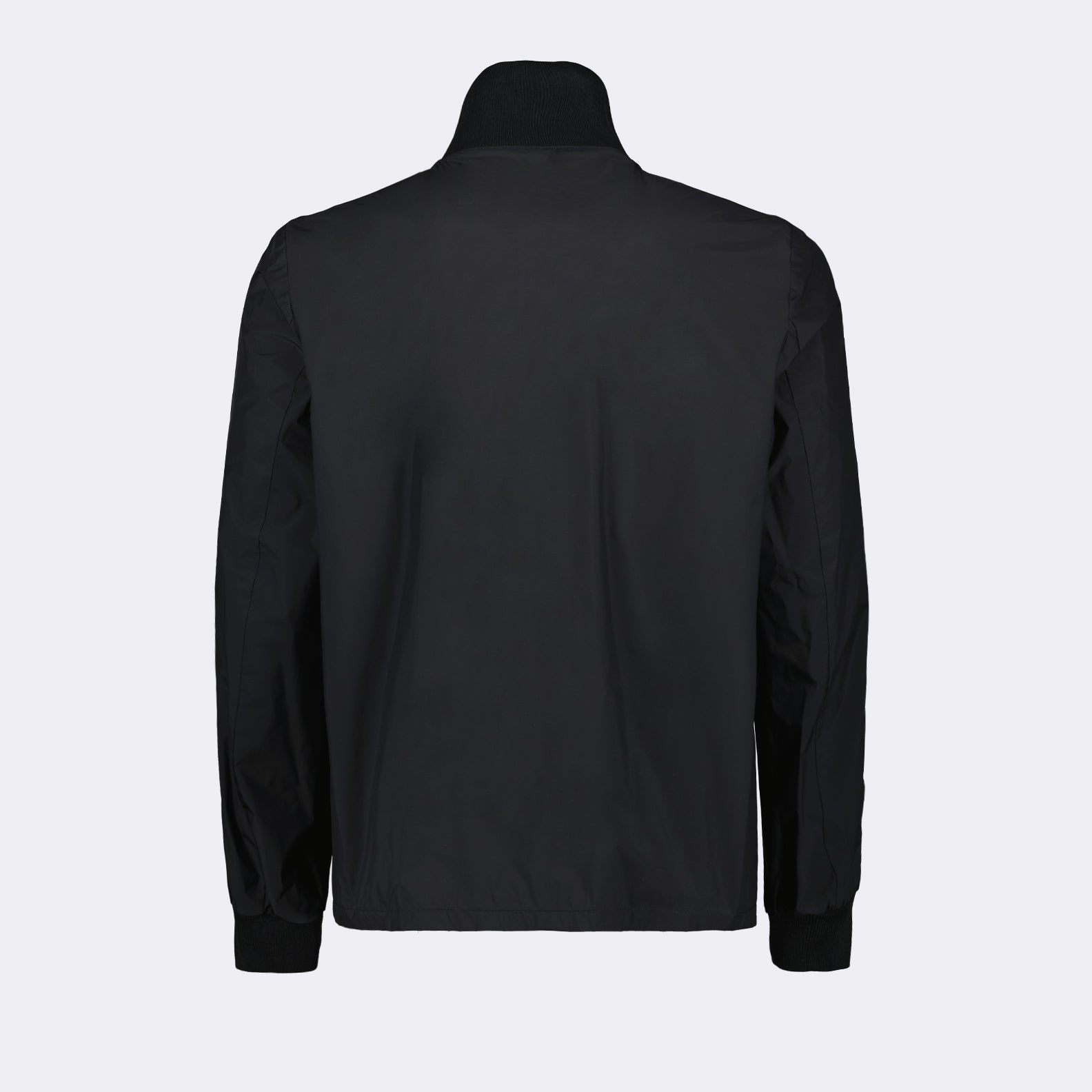 Vestes Coupe-vent à logo triangle Prada Noir Homme