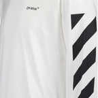 T-Shirts OMAB064C99JER001 0110 white black Off-White Weiß Homme