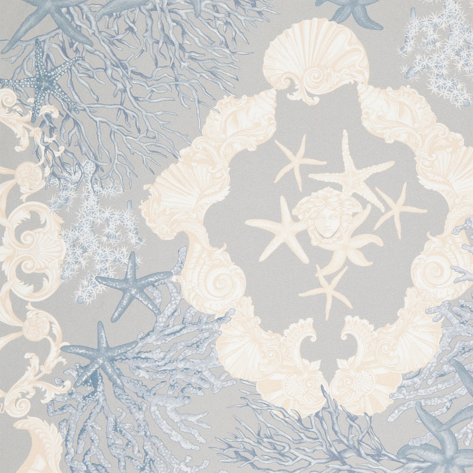 Schals und handschuhe Foulard Barocco Sea Versace Blau Femme