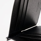 Small leather goods Grained leather card holder Saint Laurent Black Man