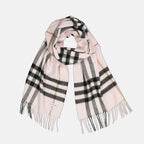 Écharpes, foulards et gants Check Plaid Scarf Burberry Rose Unisexe