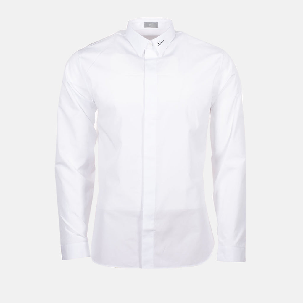 셔츠 Chemise blanche Dior 하얀색 Homme