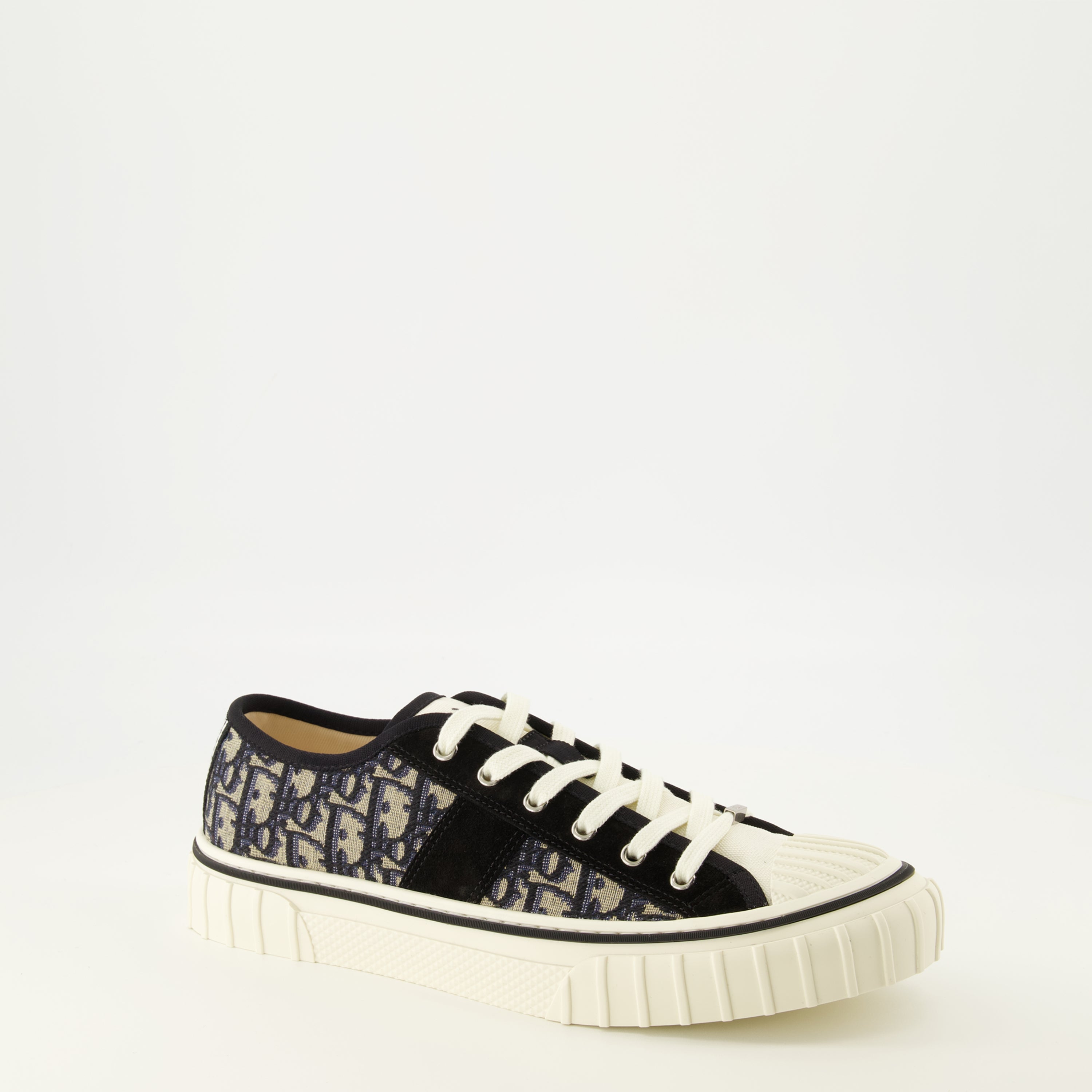 Baskets ホーパーロートップ ネイビー スニーカー Dior Bleu foncé Homme