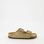 Chaussures ouvertes Arizona Sandalen Birkenstock Beige Femme