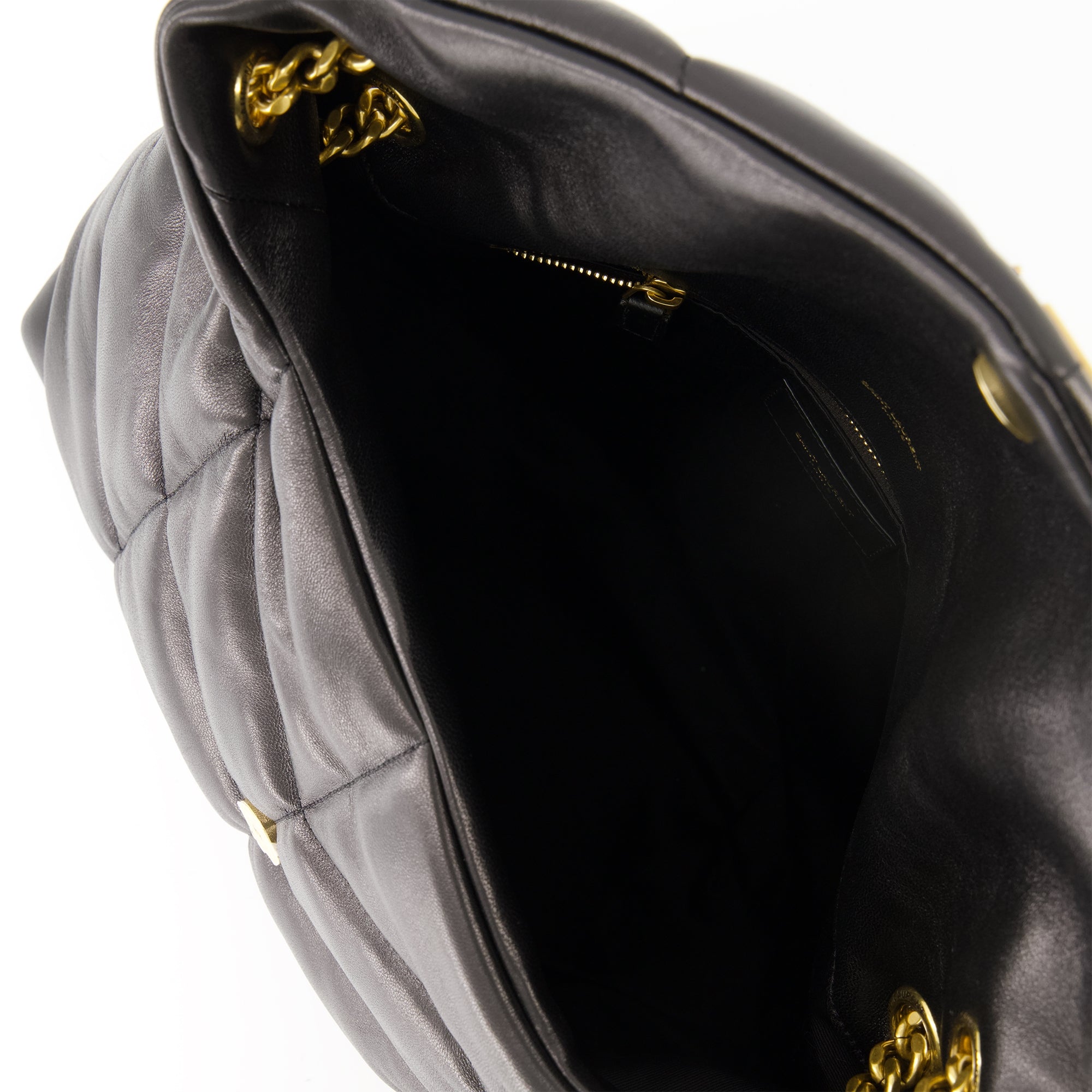 ハンドバッグ・ショルダーバッグ ミディアム・パファー・バッグ Saint Laurent 黒 Femme