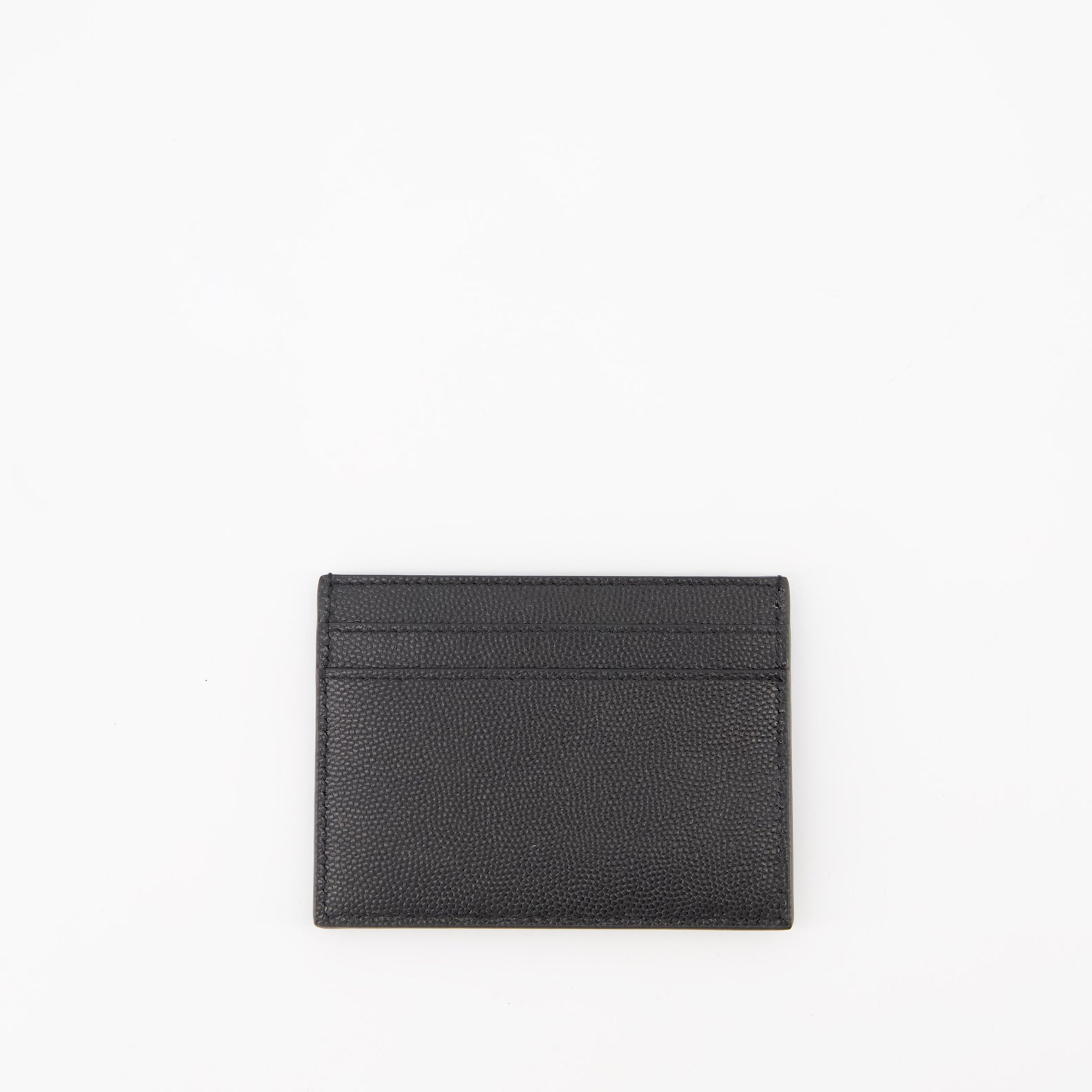 Small leather goods Cassandre Card Holder Saint Laurent Black Homme