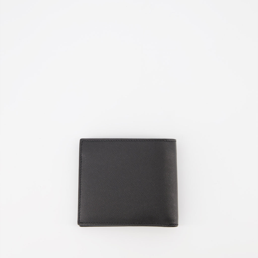 Small leather goods Portefeuille à rabat Saint Laurent Black Homme