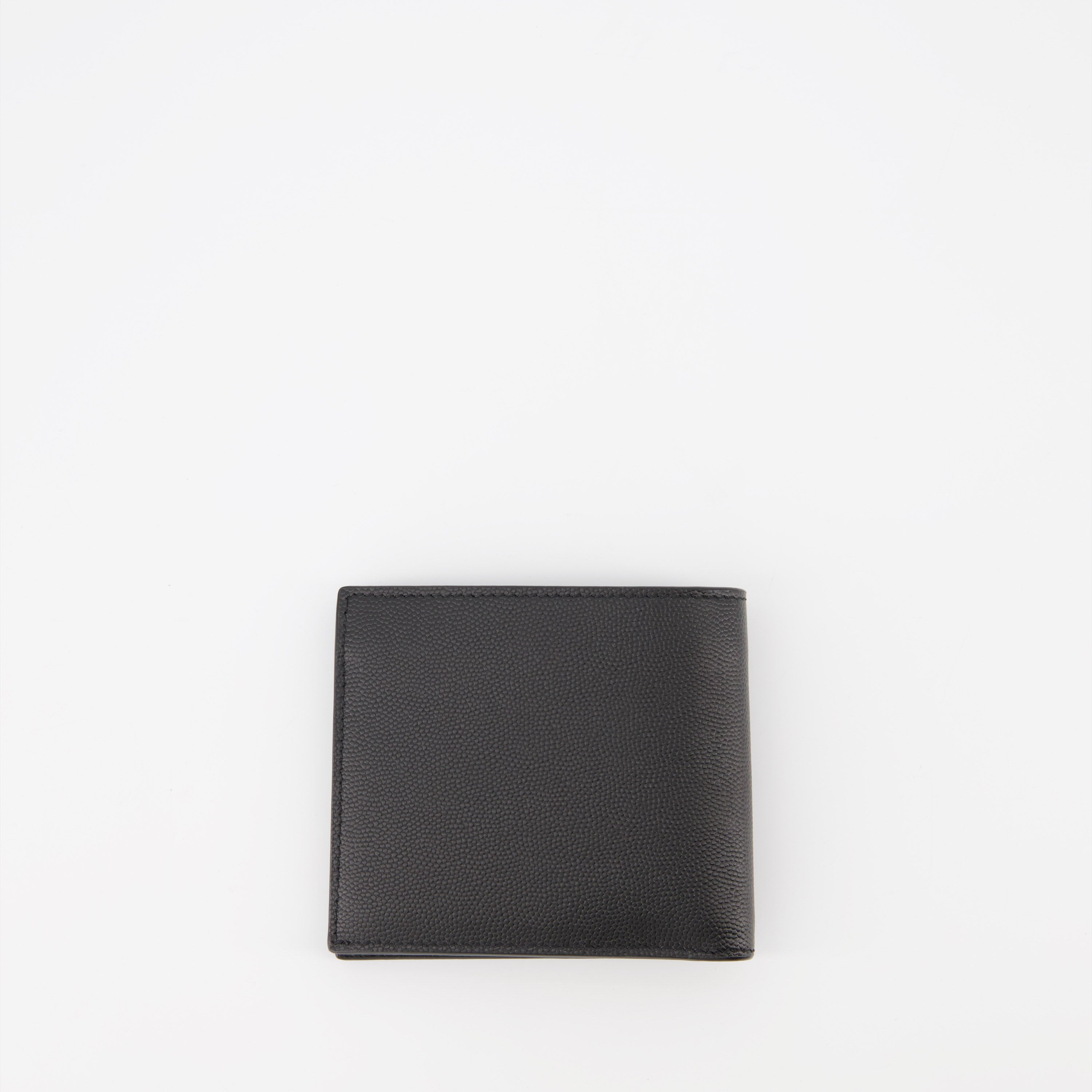 Small leather goods Portefeuille à rabat Saint Laurent Black Homme