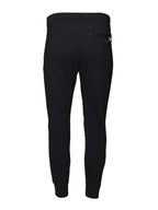 Pantaloni Pantaloni Jogging con Logo Alexander McQueen Nero Homme