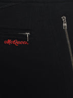 Pantaloni Pantaloni Jogging con Logo Alexander McQueen Nero Homme