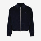 Jackets Blouson en velours Ami de Coeur Ami PARIS Blue Homme