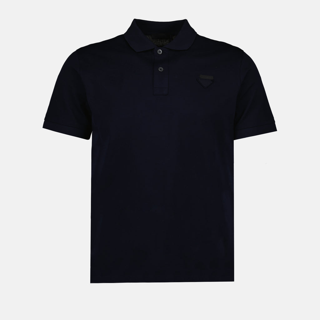 Polos Polo à logo Prada Azul escuro Homme