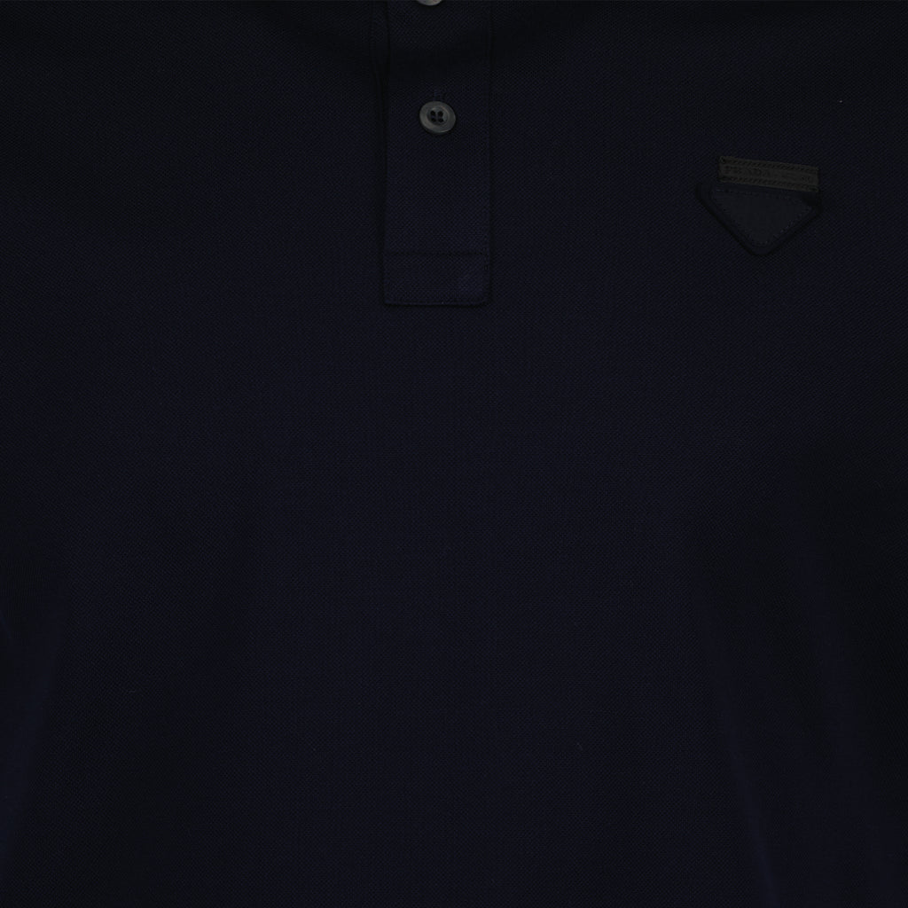 Polos Polo à logo Prada Azul escuro Homme