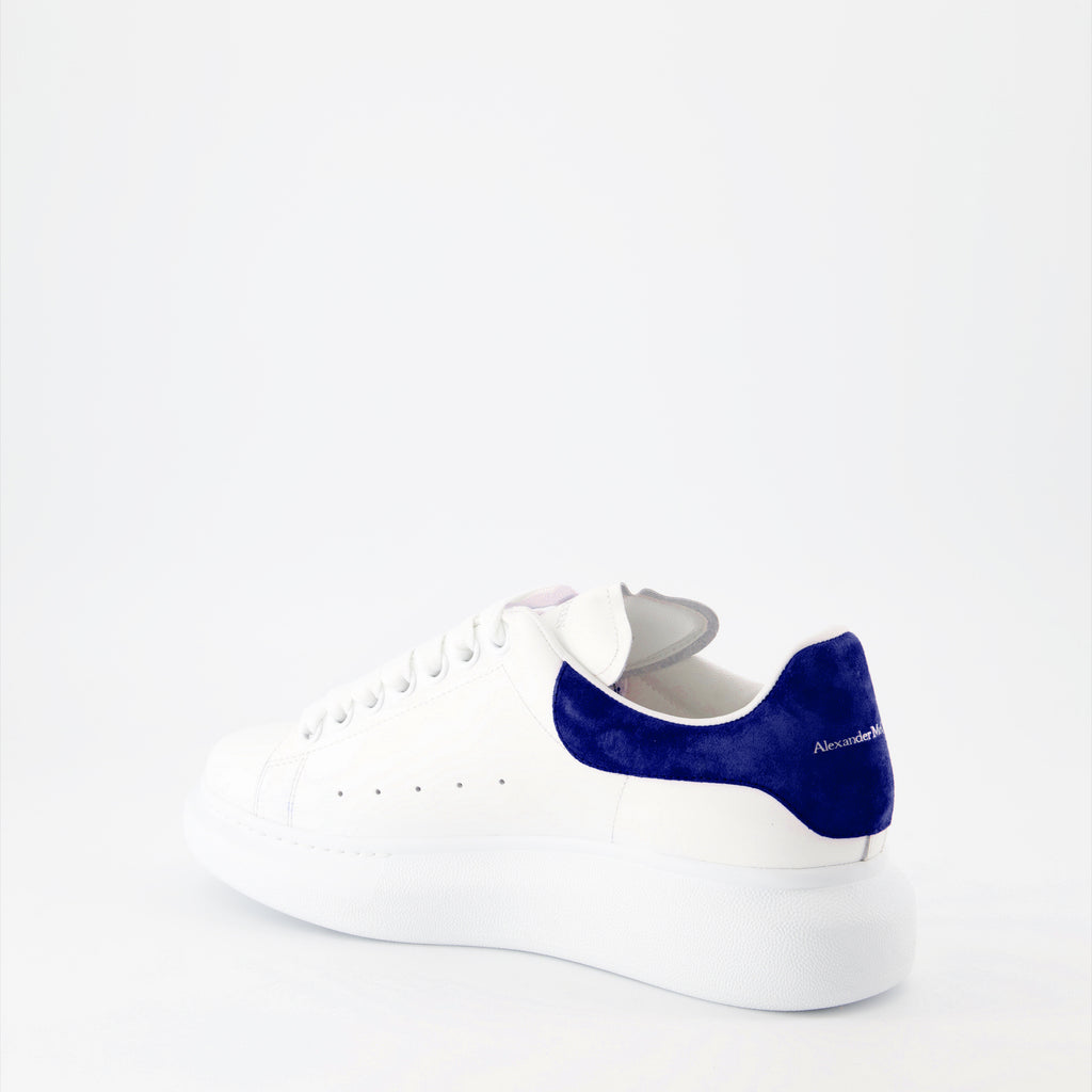 Sneaker Baskets oversize Alexander McQueen Azul Femme