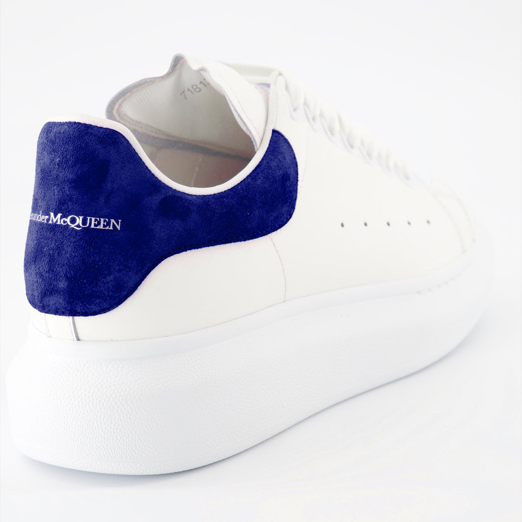 Sneaker Baskets oversize Alexander McQueen Azul Femme