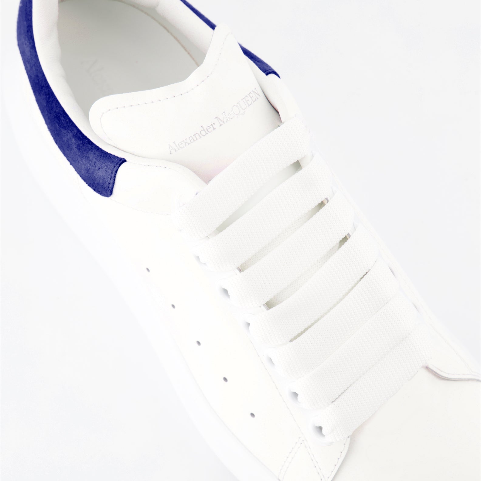 Sneaker Baskets oversize Alexander McQueen Azul Femme