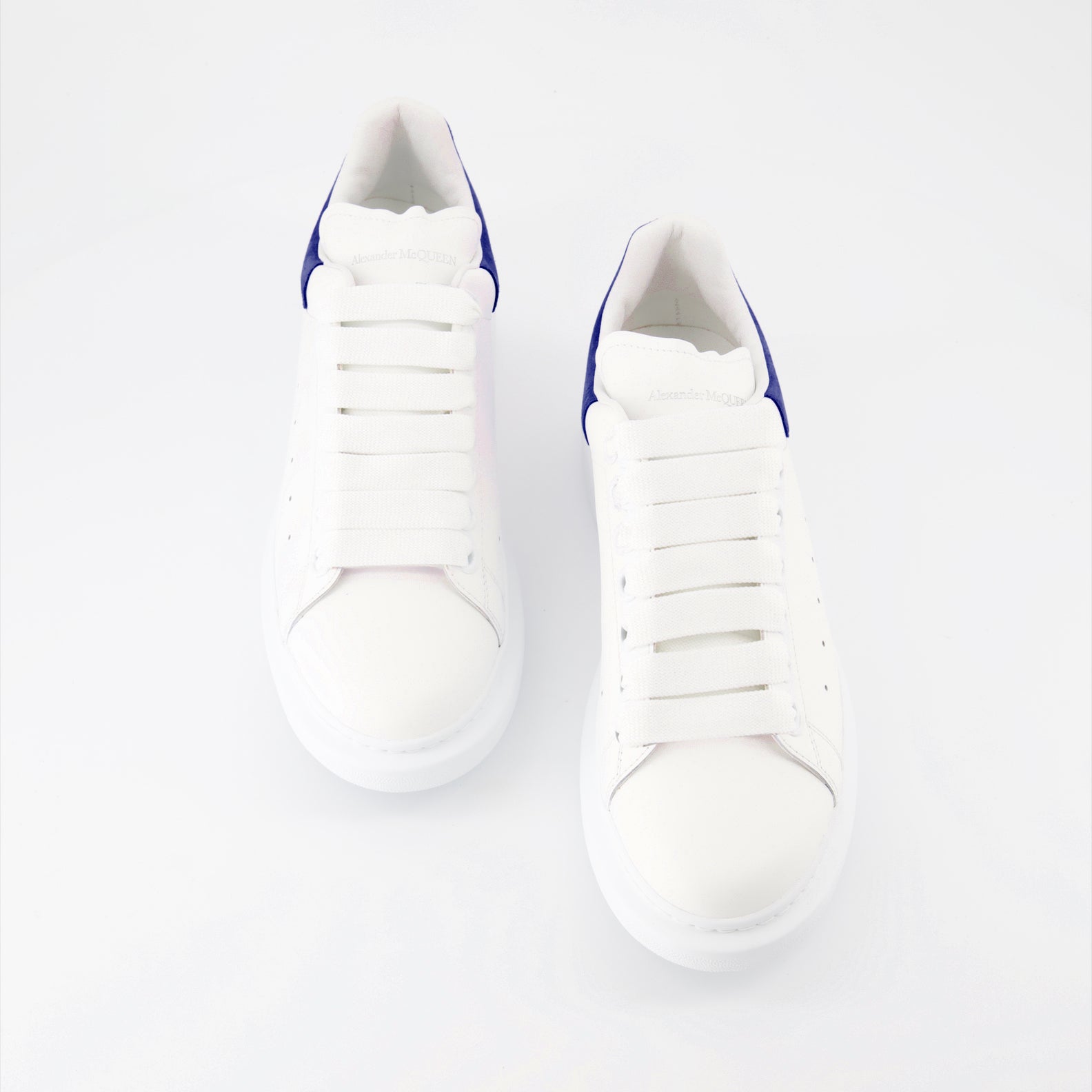 Sneaker Baskets oversize Alexander McQueen Azul Femme