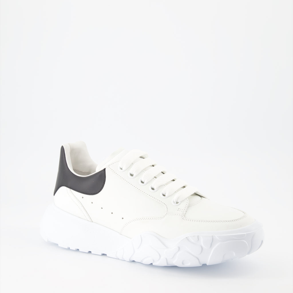 Sneaker Baskets Court Trainers Alexander McQueen Negro Homme