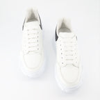 Sneaker Baskets Court Trainers Alexander McQueen Negro Homme