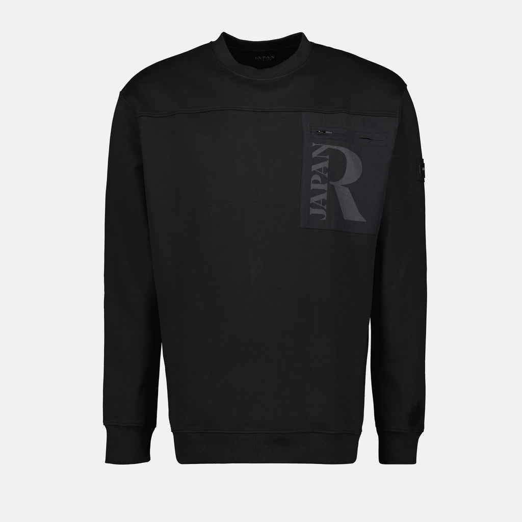 Sweatshirts Sweatshirt Yoko Japan Rag Noir Homme