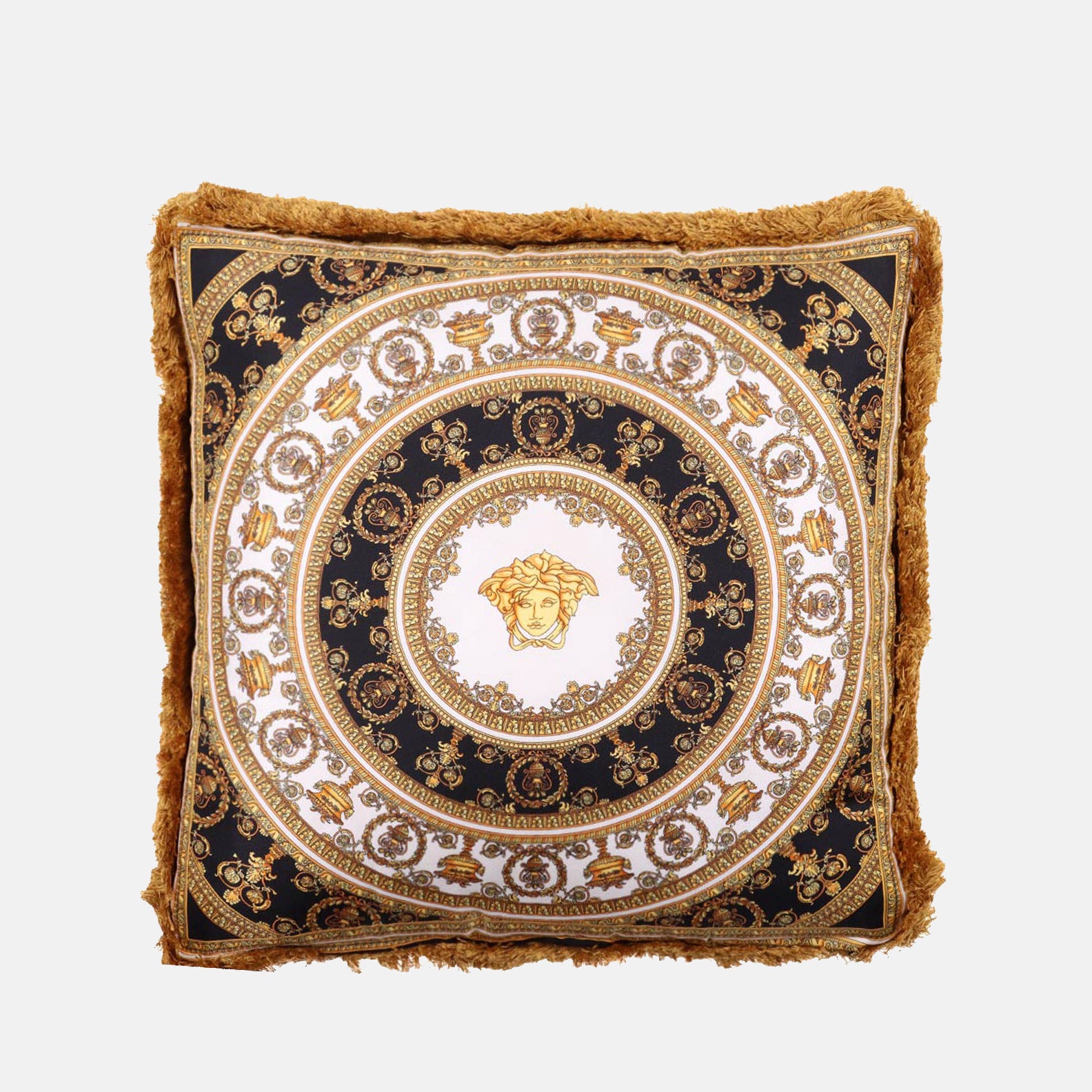Lifestyle Reversible cushion I ♡ Baroque Versace Gold Unisex