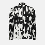 Jackets Graffiti denim jacket Alexander McQueen White Homme