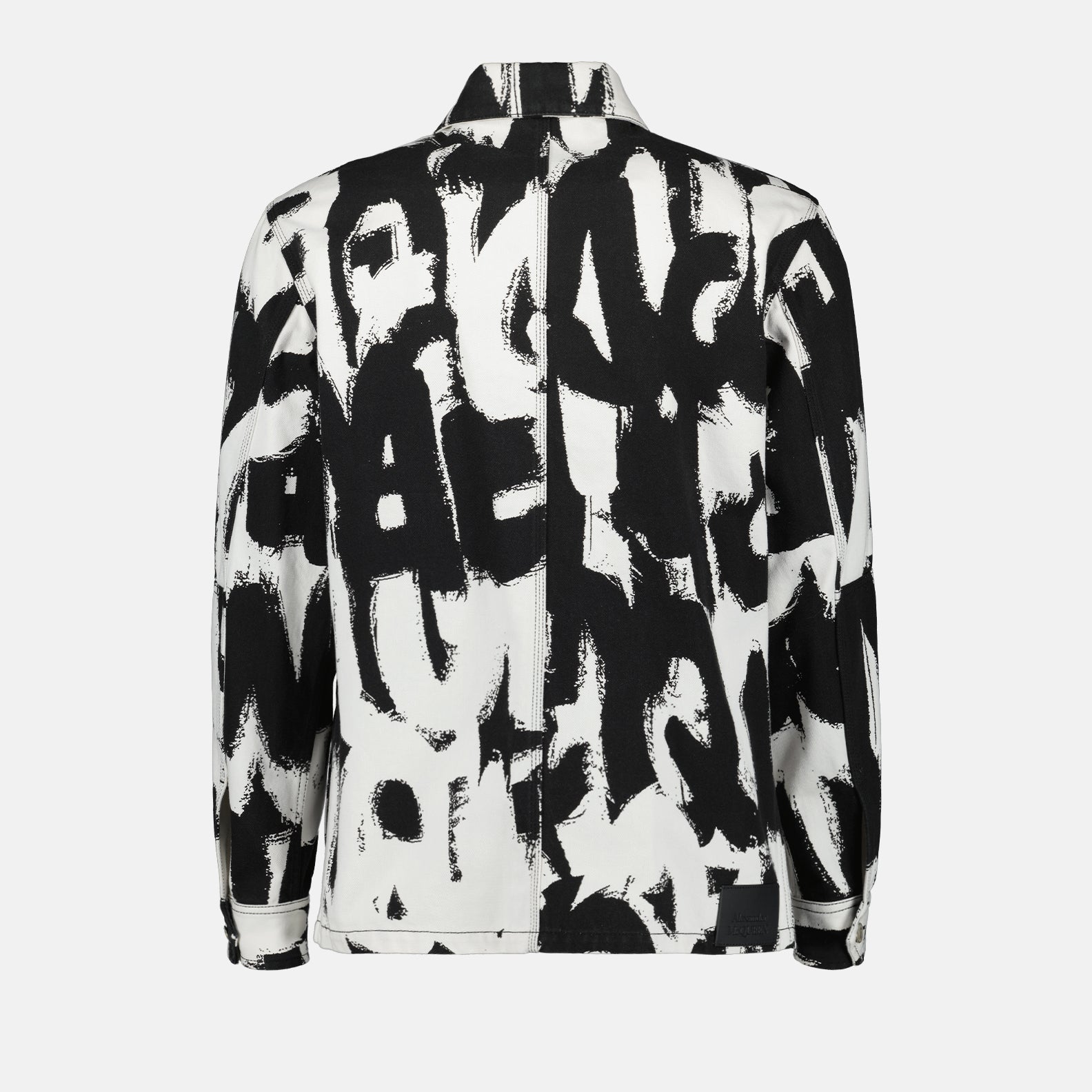 Jackets Graffiti denim jacket Alexander McQueen White Homme