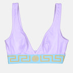 Roupa íntima e homewear Brassière Medusa Versace Roxo Femme