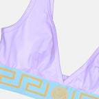 Roupa íntima e homewear Brassière Medusa Versace Roxo Femme
