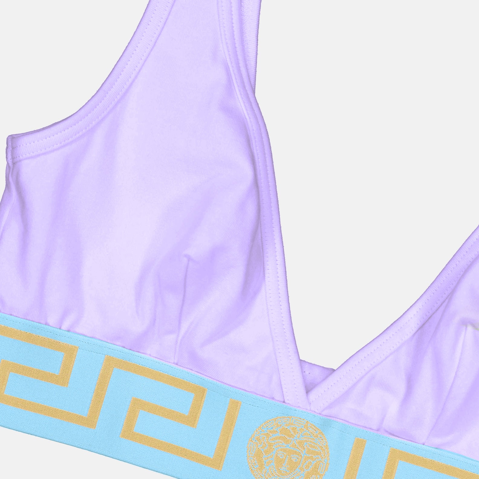 Roupa íntima e homewear Brassière Medusa Versace Roxo Femme