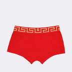 Underwear and homewear Boxer Medusa Greca Versace Red Man