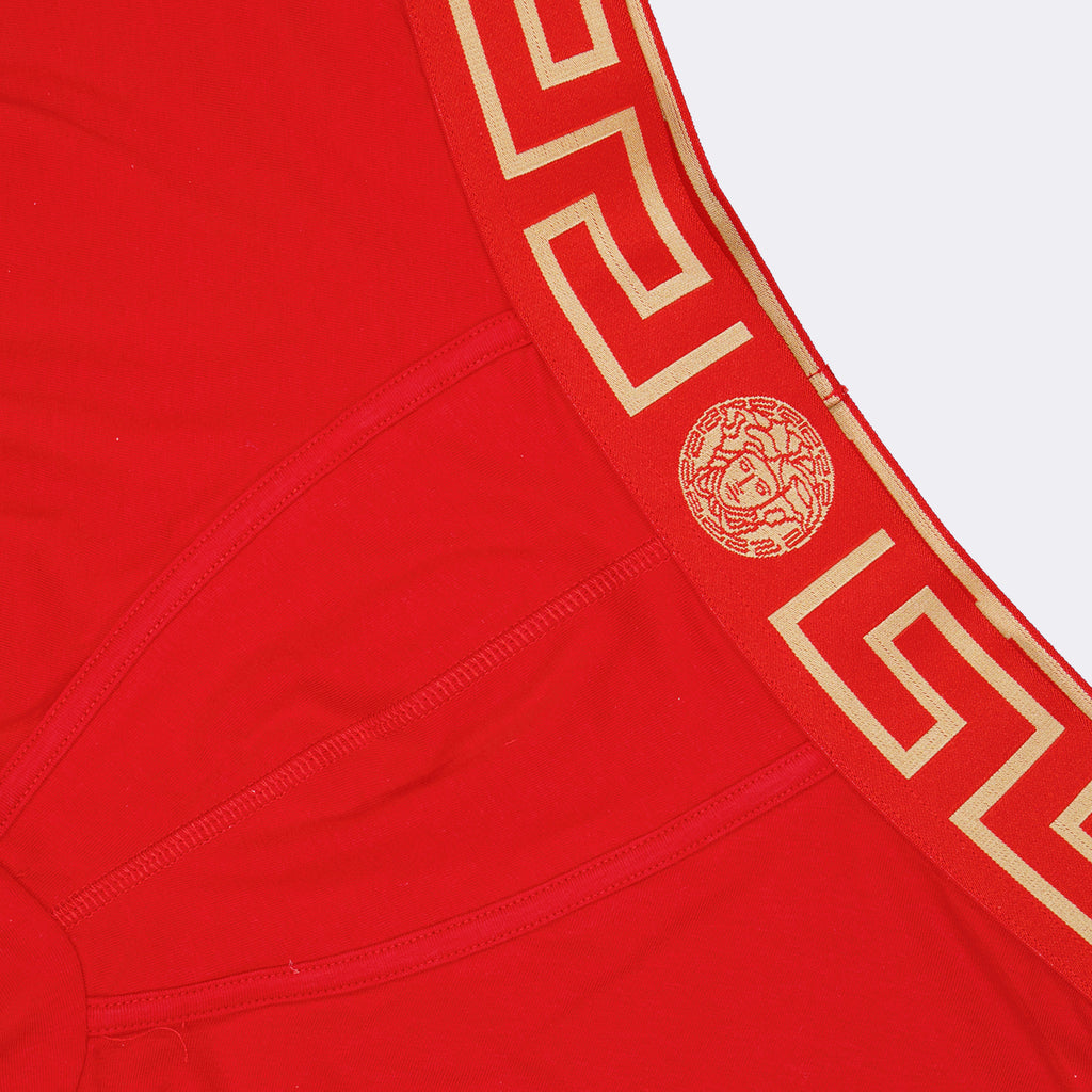 Underwear and homewear Boxer Medusa Greca Versace Red Man