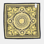 Scarves and gloves Barocco silk scarf Versace Yellow Women