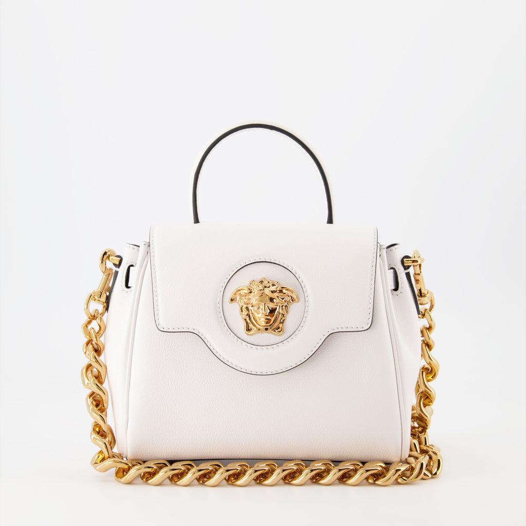 Bolsos de mano y al hombro Petit sac la Medusa Versace Blanco Femme