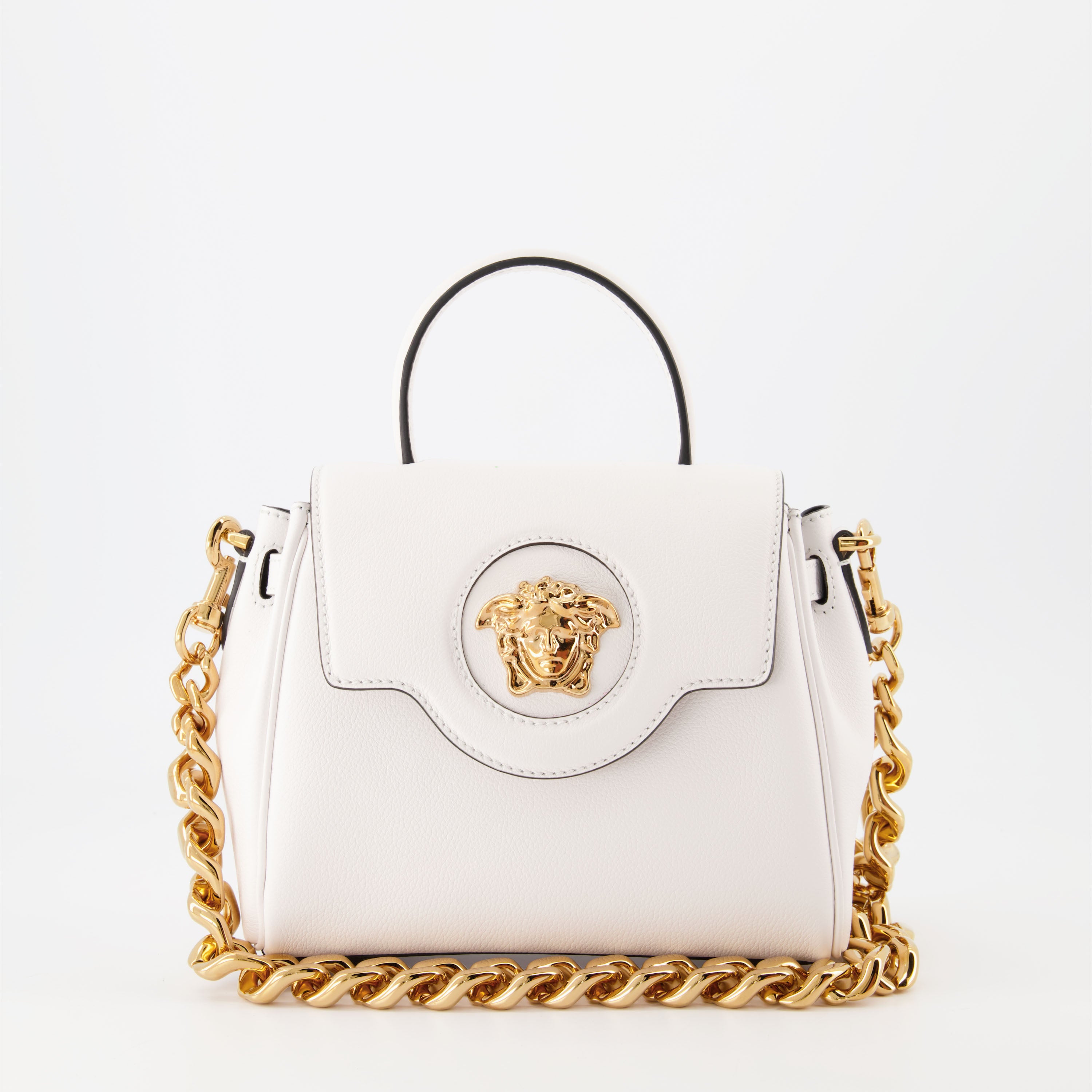 Bolsas de mão e de ombro Petit sac la Medusa Versace Branco Femme